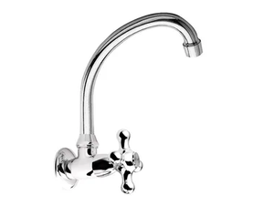 REVIVAL - Countertop 1 hole chromed brass washbasin tap _ Daniel Rubinetterie